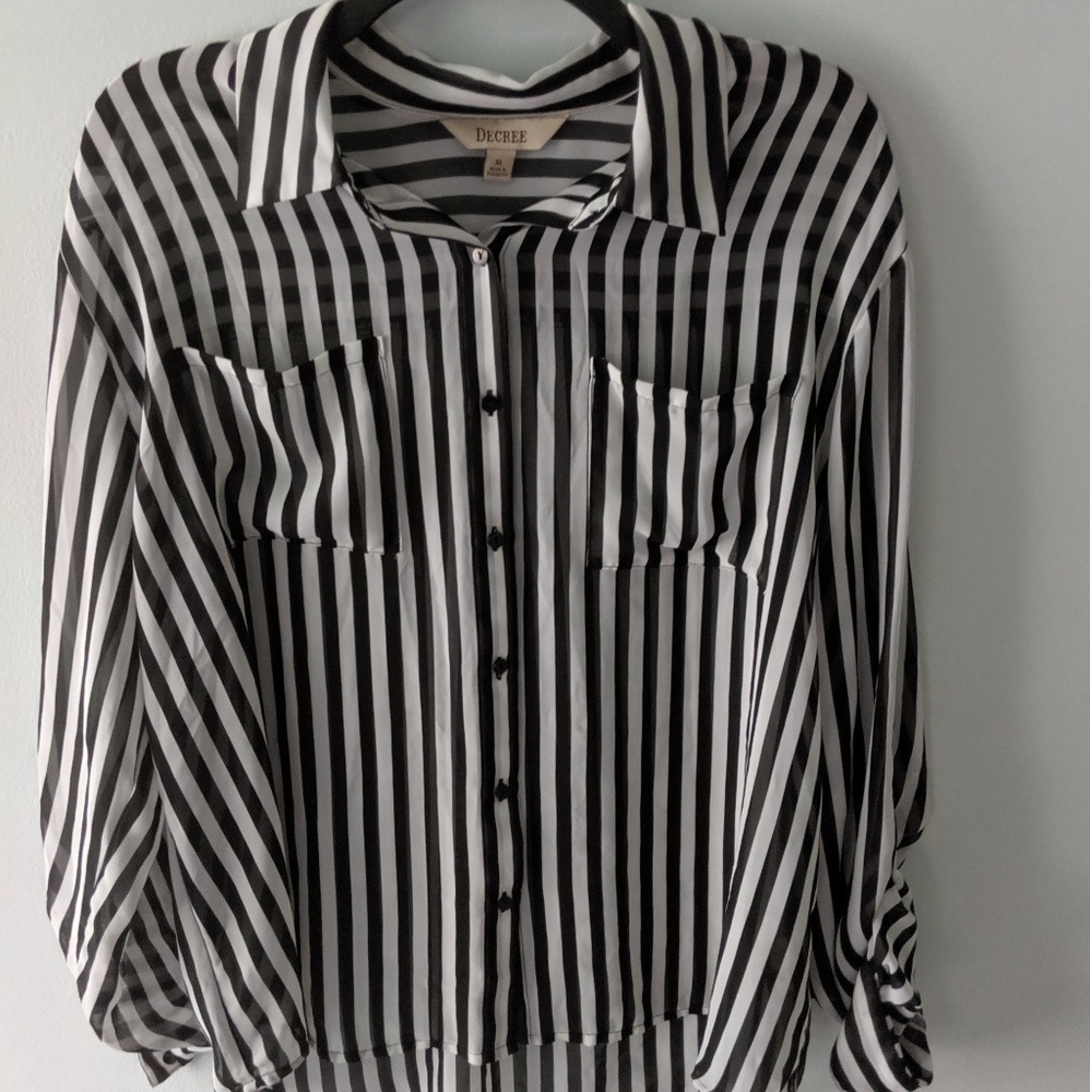 Striped Button Down